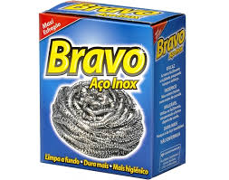 Esfregão Bravo Aço Inox 20 g
