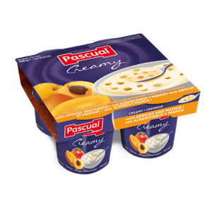 Iogurte Pascual Cremoso Apricot and Mango 4*125g