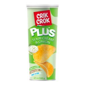Batata Frita Sour Cream & Union Crik Crok 100g
